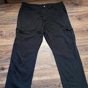 Black wrangler cargo pants